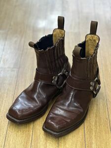 アダムスブーツ　adams boots リングブーツ　ハーネスブーツ　7