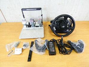 ◇Thrustmaster スラストマスター T500RS Racing Wheel ハンコン ジャンク品＠140