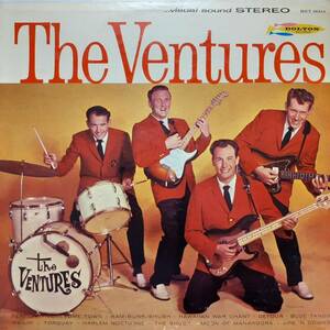 米DOLTON盤LP 青ラベル！The Ventures / ST 61年作の63年プレス！BST 8004！2nd アルバム！ベンチャーズ Nokie EdwardsがBass！Don Wilson