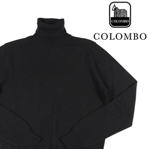 colombo（コロンボ） タートルネックセーター 10000 ブラック 52 24010bk 【W24027】
