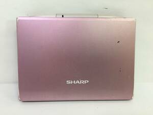 SHARP　電子辞書　ピンク　PW-GC590　ジャンク6460