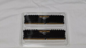【ジャンク】CORSAIR DDR4-2666MHz デスクトップPC用 メモリモジュール VENGEANCE LPX Series 8GB×2枚キット CMK16GX4M2A2666C16