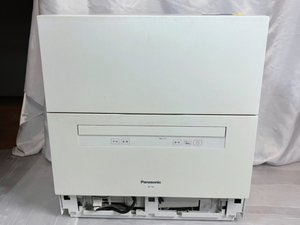 10169-1-MS11- Panasonic - パナソニック 食器洗い乾燥機 NP-TA2 -通電確認済 幅550×奥行344＜565＞×高さ598mm 庫内容積 約50L