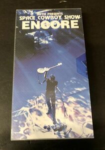 【VHS】【新品未開封】＜＜超レア!!＞＞【特典 非売品】布袋寅泰 TOMOYASU HOTEI / SPACE COWBOY SHOW ENCORE BOOWY YHB-02