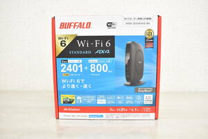 【未使用】BUFFALO バッファロー WSR-3200AX4S-BK Wi-Fiルーター 無線LANルーター 2K003