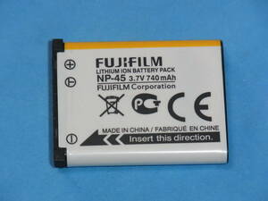 FUJI FILM 純正バッテリー NP-45 管理492