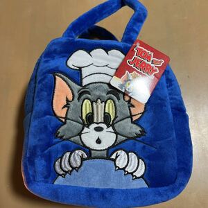 【新品未使用】☆トム☆ トムとジェリー　ミニバック　バック　TOM and JERRY 青　ブルー　