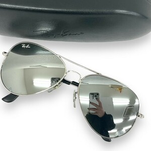 Ray-Ban レイバン サングラス 眼鏡 アイウェア ファッション ブランド ティアドロップ RB3025 アビエーター AVIATOR ツーブリッジ ミラー