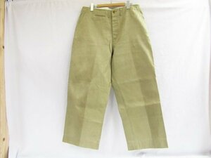 A PRESSE アプレッセ 23SAP-04-13M Vintage US ARMY chino Trousers チノ トラウザー パンツ 中古品 ★5048