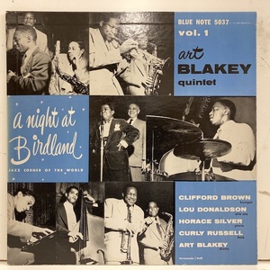 ●即決LP Art Blakey / A Night at Birdland 米オリジナル10三枚セット Lex Dg Flat 9m/Ear刻印 アート・ブレイキー