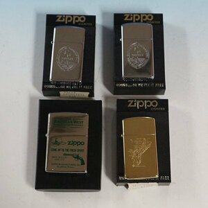 中古 ZIPPO オイルライター 4個まとめて 1990年 1998年 GUAM AMERICAN WEST ケース付