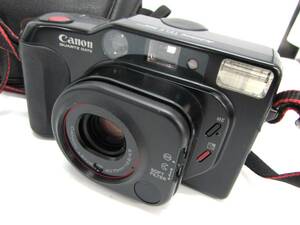 1円～ 動作品 Canon Autoboy TELE QD キヤノン オートボーイ コンパクトフィルムカメラ 40-70mm F2.8/4.9