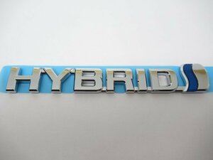 【送料込・未使用品】 トヨタ C-HR CHR 純正 フロント フェンダー用 サイド 左 エンブレム HYBRID 75374-10020 (n094643)