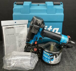 【中古品】★makita(マキタ) 65㎜高圧エア釘打 エアダスタ付 AN633H IT3MBG5RJP92