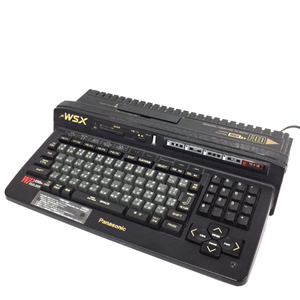 Panasonic FS-A1WSX MSX2+ パーソナルコンピュータ 通電確認済み QR044-348