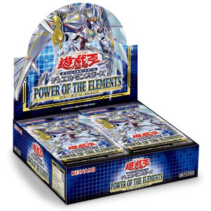 遊戯王OCG デュエルモンスターズ POWER OF THE ELEMENTS BOX(初回生産版)◆新品Ss