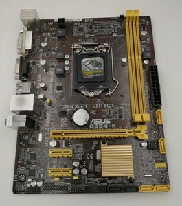 美品 ASUS B85M-K マザーボード Intel B85 LGA 1150 Core i7/i5/i3/Pentium/Celeron uATX DDR3 