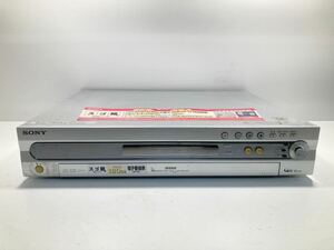 【ad2302017.21】SONY ソニー DVDレコーダー RDR-HX8 2003年製　コードなし　ジャンク品