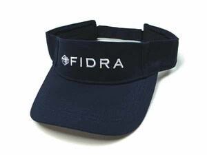 FIDRA フィドラ ゴルフ コットン ツイル バイザー #2 ネイビー 男女兼用 フリーサイズ 帽子 【新品未使用品】 ◆アウトレット◆