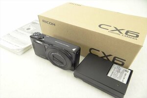 ▼ RICOH リコー CX6 デジタルカメラ 中古 現状品 240405K2246