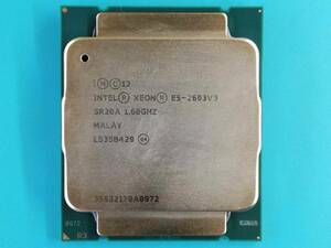 Intel Xeon E5 2603V3 動作未確認※動作品から抜き取り 09720040322