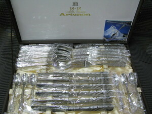 AZUMA/アヅマ◆Artenon/アルテノン◆ディナー（6客） 24本セット◆18-18ステンレス◆未使用保管品