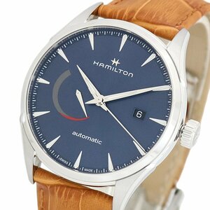ハミルトン HAMILTON 腕時計 H32635541 メンズ ジャズマスター JAZZ MASTER 自動巻き ブルー ライトブラウン