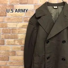 【U.S ARMY】60s　オーバーコート　トレンチ　ウール　ミリタリー　米軍