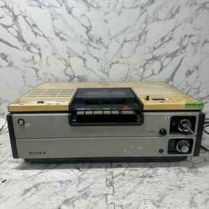 MYM5-319 激安 SONY VIDEOCASSETTE RECORDER SL-7100 ビデオカセットレコーダー 通電OK 中古現状品 ※3回再出品で処分