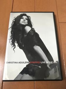 希少! christina aguilera☆stripped live in the uk☆DVD☆国内盤☆人気！貴重！レア！ジャンク！