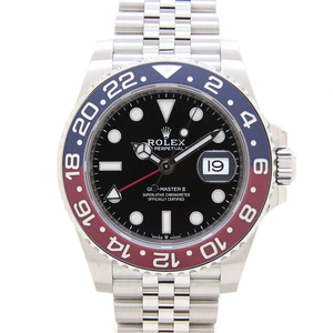 ロレックス（ROLEX）GMTマスターII 126710BLRO ペプシベゼル 2023年4月/ランダムシリアル メンズ 腕時計 新品