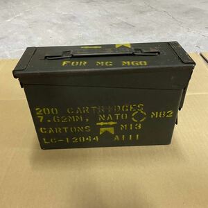 米軍放出品　7.62mm 弾薬ケース　328