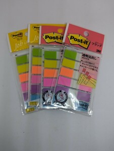 ポストイット Post-it 付箋 文房具 オフィス用品 メモ帳 メモ 4点セット