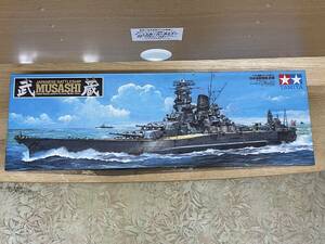 未組立 タミヤ TAMIYA 1/350 艦船シリーズ No.31 日本海軍戦艦 武蔵 プラモデル 保管品 