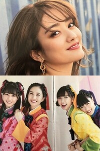 ●谷まりあ　ももいろクローバーZ　百田夏菜子玉井詩織佐々木彩夏高城れに　雑誌切り抜き5P/16395