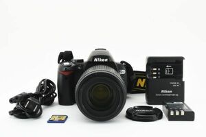 【カード付き】 Nikon ニコン D60 レンズキット デジタル一眼カメラ #1160