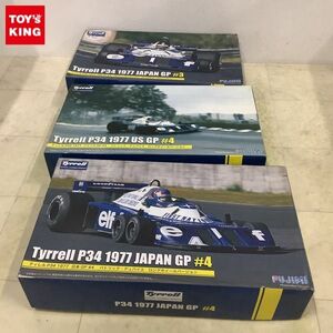 1円〜 フジミ 1/20 ティレル P34 1977 日本 GP ＃4 パトリック・デュパイエ ロングホイールバージョン 他