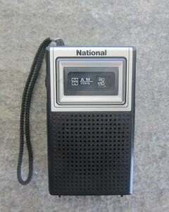 National AMラジオ R-1019 新電池付 動作確認品 12-24-5