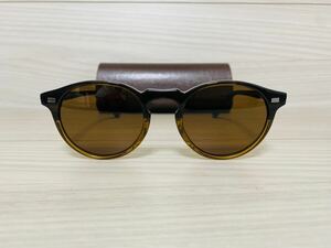 OLIVER PEOPLES オリバーピープルズ サングラス OV5217S 1001P3★Gregory Peck Sun★ウェリントン 伊達眼鏡 未使用 美品 