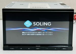 動作品 SOLING ソーリン SL3118NV メモリーナビ　CD/DVD/SD/Bluetooth/TV 7型WSVGA