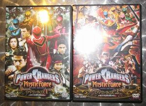 中古セル DVD「Power Rangers Mystic Force 魔法戦隊マジレンジャー」全 2 巻