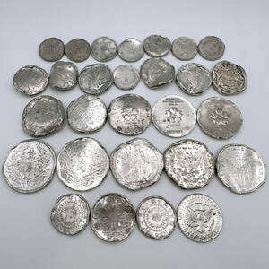 銀貨 古銭 外貨 総重量約393g ジャンク品