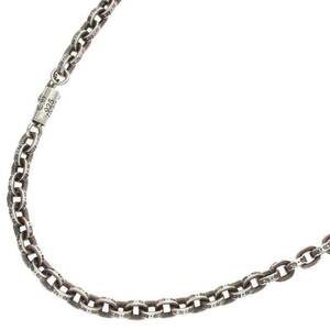 クロムハーツ Chrome Hearts PAPER CHAIN 20/ペーパーチェーン20inch サイズ:20inch シルバーネックレス 中古 SS13