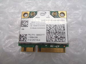 複数入荷 Intel Centrino Advanced-N 6235 6235ANHMW 無線LANカード 中古動作品(F872)