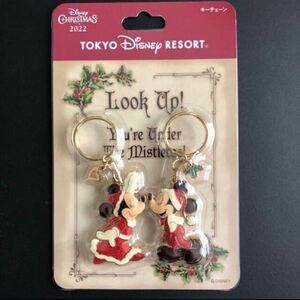 東京ディズニーリゾート　クリスマス　キーチェーンセットミッキー ミニー