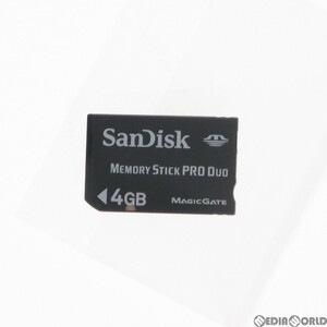 【中古】[ACC][PSP]メモリースティック プロ デュオ(MEMORY STICK PRO Duo) 4GB SanDisk(MSPDHG-4GHX)(60011614)