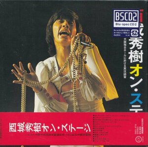 即決 紙ジャケット２【西城秀樹 / オン・ステージ～高音質・BSCD2！】帯付/良品＆貴重盤！