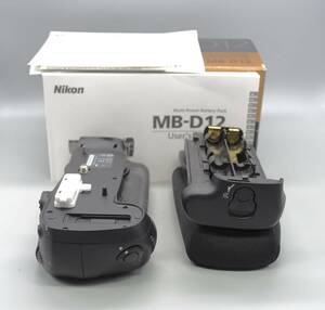 ニコン　縦位置バッテリーグリップ MB-D12 