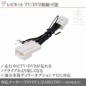 トヨタ 純正 NSZT-YA4T 走行中ＴＶ テレビキット TVキット テレビキャンセラー DOPナビ