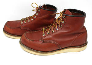 ◇状態良好 RED WING レッドウイング 8875 IRISH SETTER アイリッシュセッター モックトゥブーツ オロラセット US